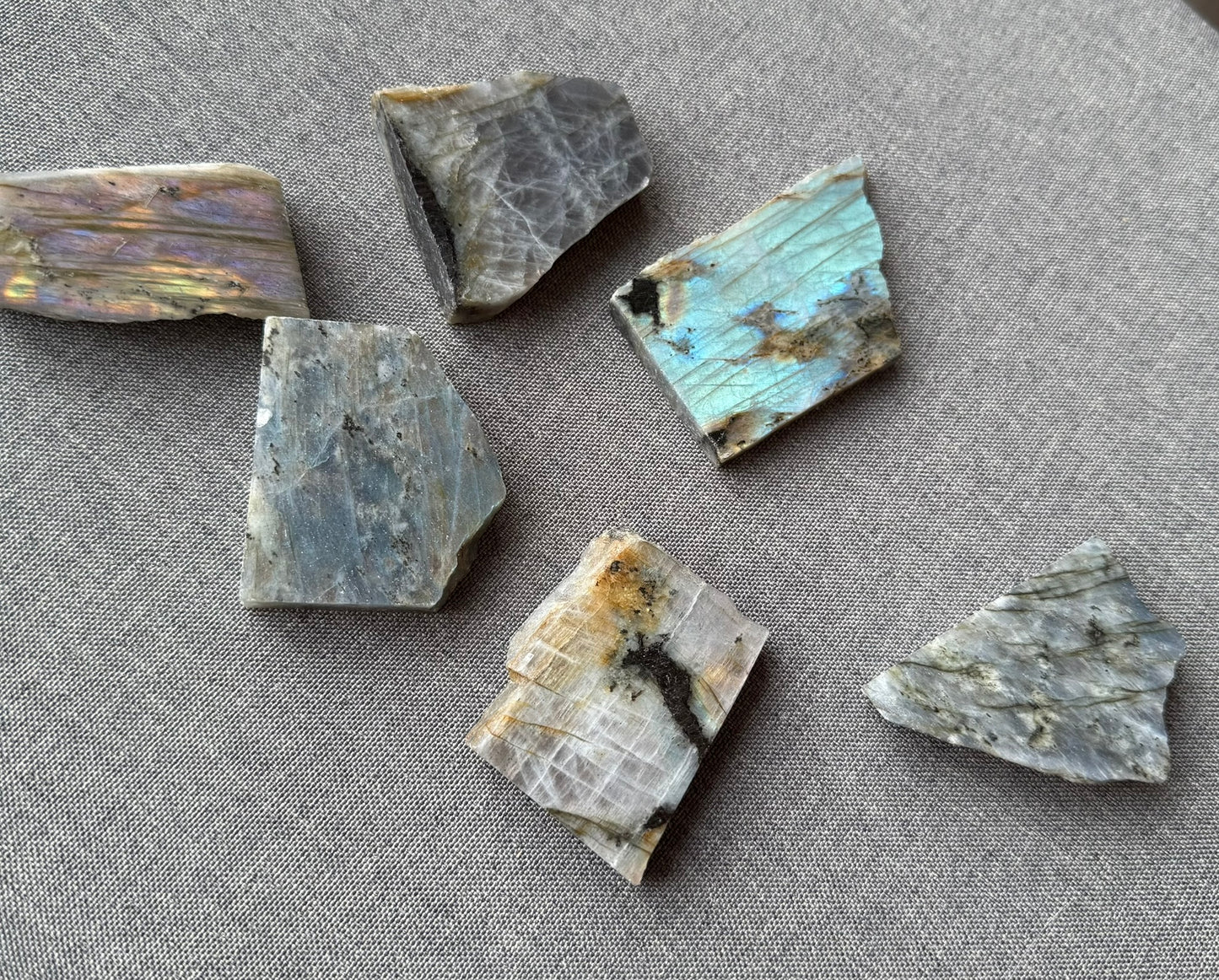 Labradorite Polished Slice