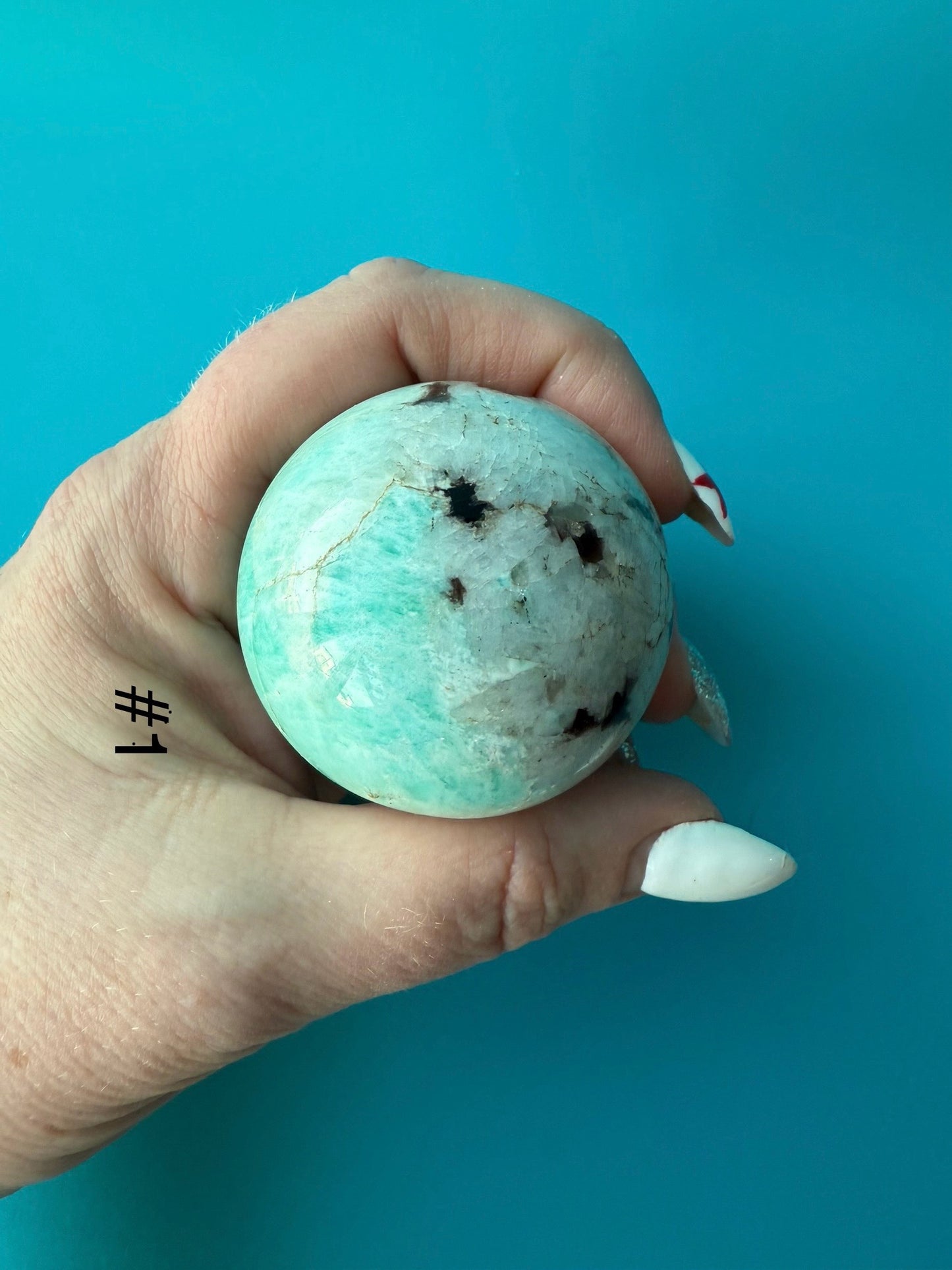 Amazonite Spheres - Small