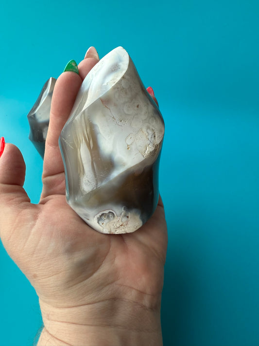 Orca Agate Flame - Statement